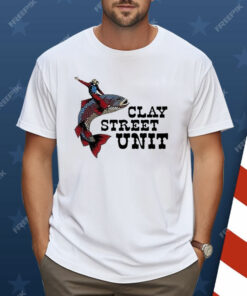 Clay Street Unit Driving Fish Shirt