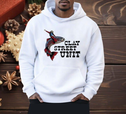 Clay Street Unit Driving Fish Shirt