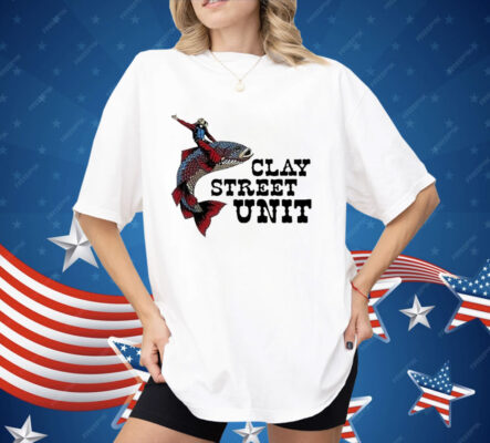 Clay Street Unit Driving Fish Shirt