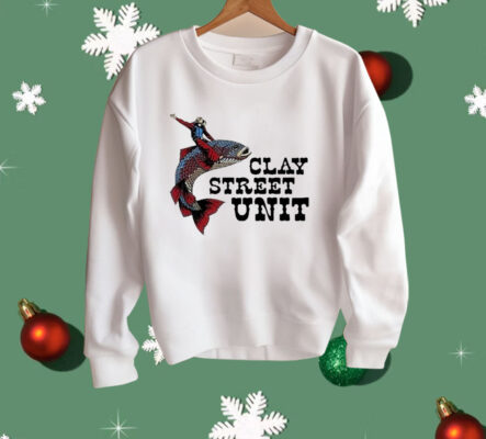 Clay Street Unit Driving Fish Shirt