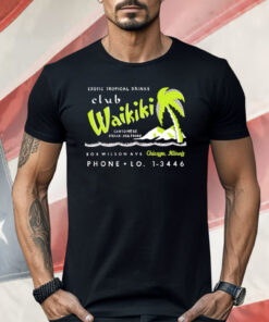 Club Waikiki Chicago IL Tiki Bar Shirt