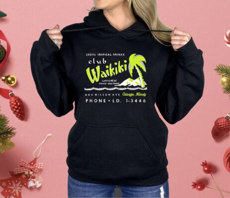 Club Waikiki Chicago IL Tiki Bar Shirt 