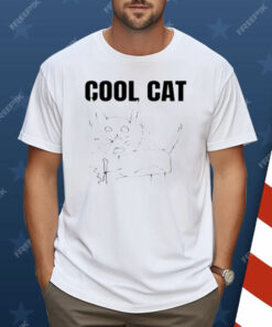 Cool Cat And Skateboard Shirt