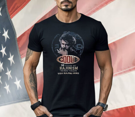 Coolie 50 Years of Rajinism His Story USA Rajini Fans Shirt