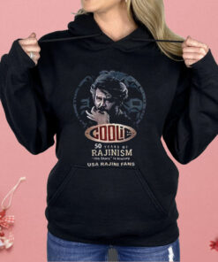 Coolie 50 Years of Rajinism His Story USA Rajini Fans Shirt