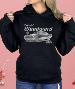 Cruisin Woodward Black And White 2025 Shirt