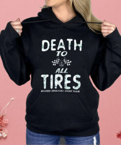 Death to All Tires Busted Knuckles Stunt Tour Shirt