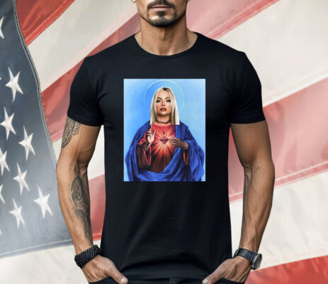 Dominik Wearing Santa Olivia Shirt