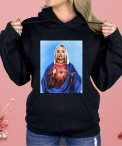 Dominik Wearing Santa Olivia Shirt