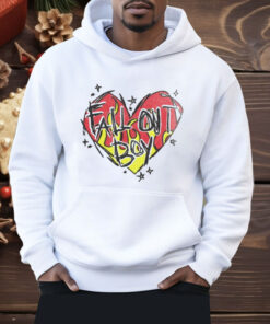 Fall Out Boy Merch Store Scratch Heart Shirt