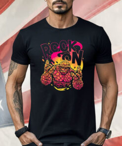 Fantastic Four Ben Grimm Rock On Shirt