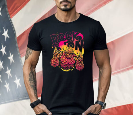 Fantastic Four Ben Grimm Rock On Shirt