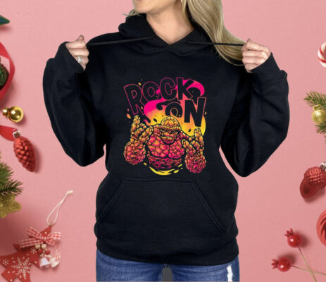 Fantastic Four Ben Grimm Rock On Shirt