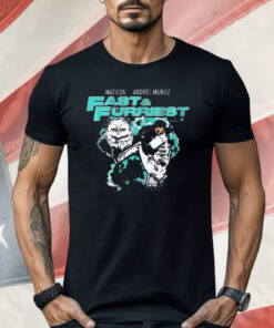 Fast and Furriest Matilda Andrés Muñoz Seattle Mariners Shirt