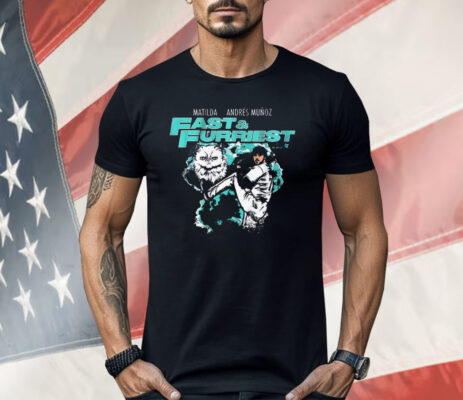 Fast and Furriest Matilda Andrés Muñoz Seattle Mariners Shirt