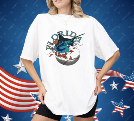 Florida Marlins Baseball Vintage Shirt