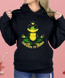 Frog Too Cool To Croak Shirt