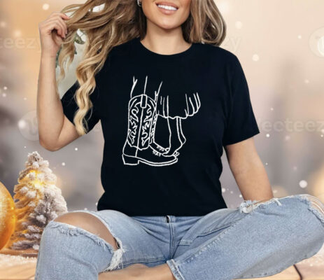 Gabby Barrett Boots And Tutu Shirt