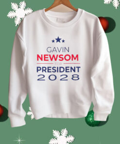 Gavin Newsom 2028 President Unisex Shirt