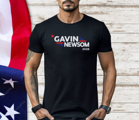 Gavin Newsom 2028 Presidential Shirt