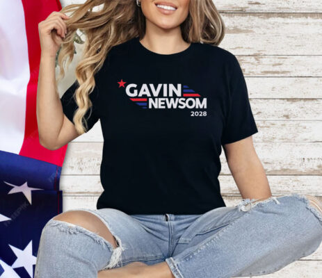 Gavin Newsom 2028 Presidential Shirt