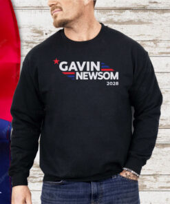 Gavin Newsom 2028 Presidential Shirt