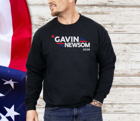 Gavin Newsom 2028 Presidential Shirt