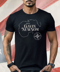 Gavin Newsom Gulf Of Mexico Map Shirt