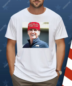 Gavin Newsom Wear Make Melania Come Again Hat Shirt
