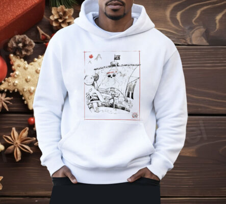 Going Merry Pirate Ship One Piece in Japanese Sumi-e Style Shirt