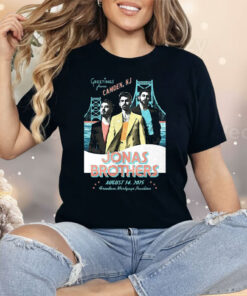 Greetings From camden NJ Jonas Brothers Shirt