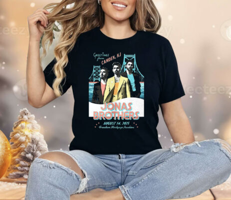 Greetings From camden NJ Jonas Brothers Shirt