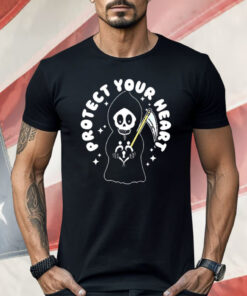 Grim Reaper Protect Your Heart Shirt