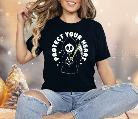 Grim Reaper Protect Your Heart Shirt