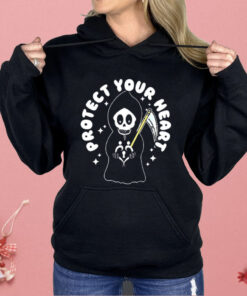 Grim Reaper Protect Your Heart Shirt