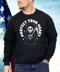 Grim Reaper Protect Your Heart Shirt