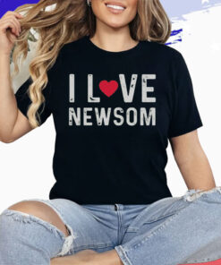I Love Newsom Shirt