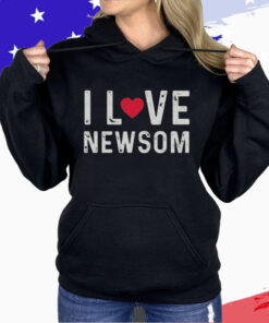I Love Newsom Shirt