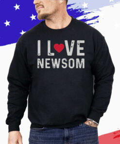 I Love Newsom Shirt