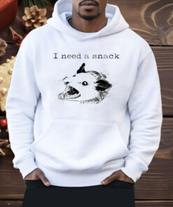 I Need A Snack Meme Screaming Opossum Possum Shirt