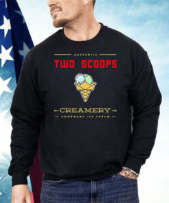Ice Cream Two Scoops Creamery Shirt