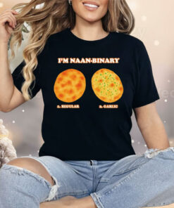 I’m Naan Binary Regular Garlic Shirt