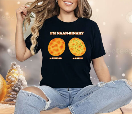 I’m Naan Binary Regular Garlic Shirt 