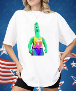 Indiana Fever WNBA New Mascot Green Dildo Shirt