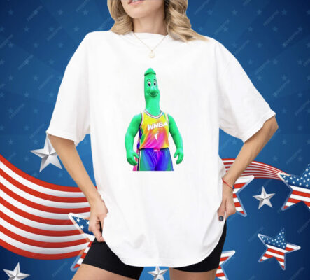 Indiana Fever WNBA New Mascot Green Dildo Shirt 