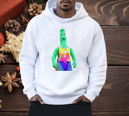 Indiana Fever WNBA New Mascot Green Dildo Shirt 