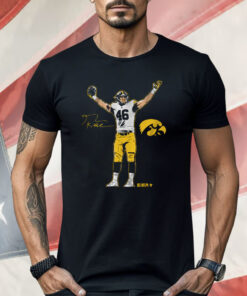 Iowa Football George Kittle Superstar Pose Shirt