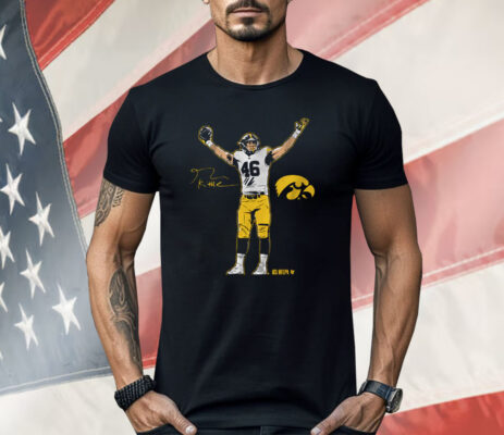 Iowa Football George Kittle Superstar Pose Shirt