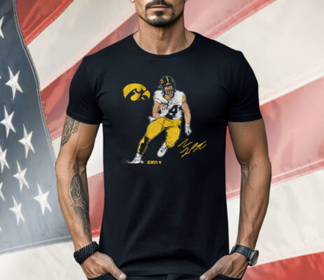 Iowa Football Sam LaPorta Superstar Pose Shirt