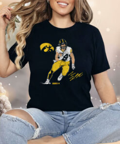 Iowa Football Sam LaPorta Superstar Pose Shirt